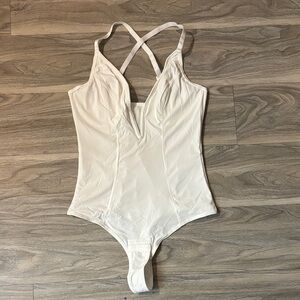 Fashion Bug White Shapewear Bodysuit